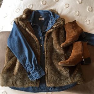Faux Fur Vest